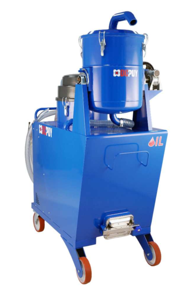 OILVAC 450 DF Industrial Vacuum Cleaner for Oil & metal Chips Recovery