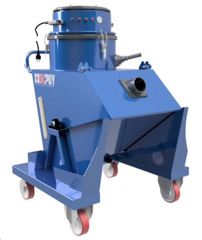 CHIPVAC 200 single phase Industrial vacuum cleaner for dust, liquid and solid material